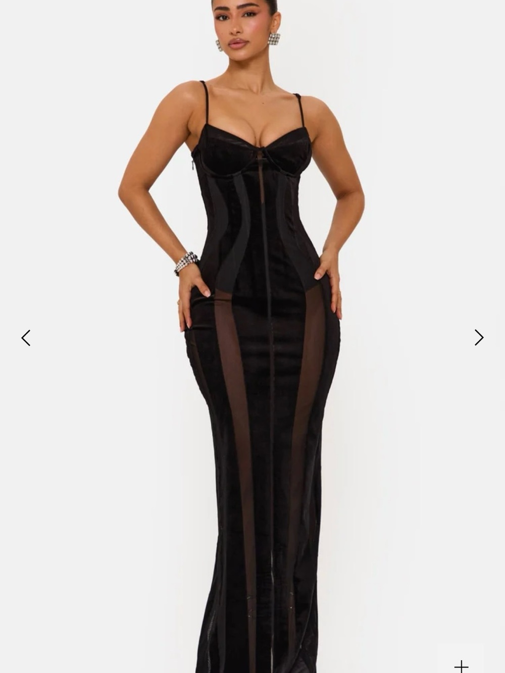Murci scandal maxi dress